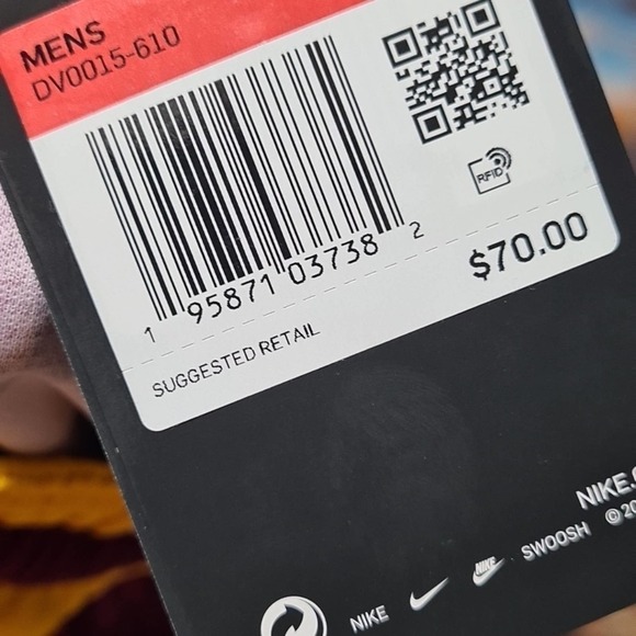 Nike Purple Gold Shorts Size Large NWT - Picture 8 of 10